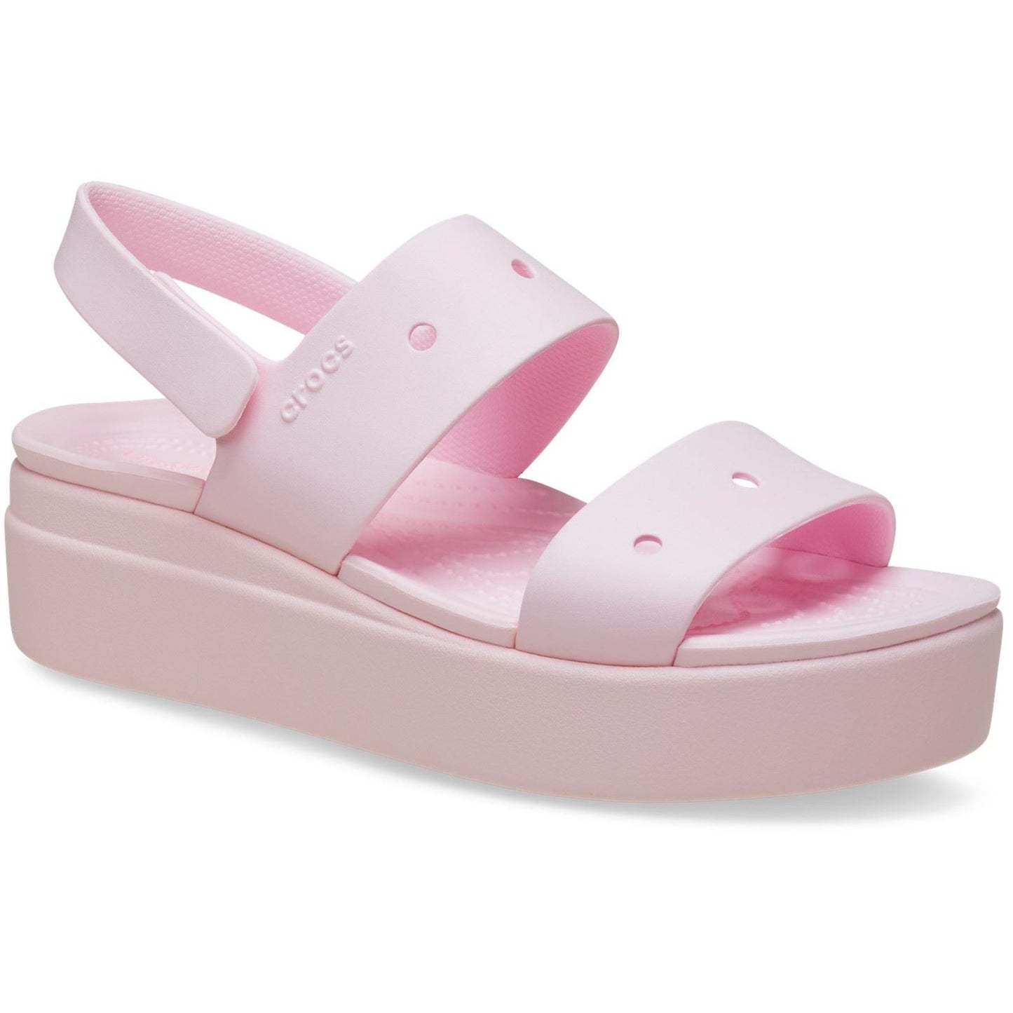 Crocs Brooklyn 4U Thermoplastic Women's Pink Milk Sandals