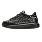 Karl Lagerfeld Kapri Konstellation Leather Women's Black/Silver Trainers