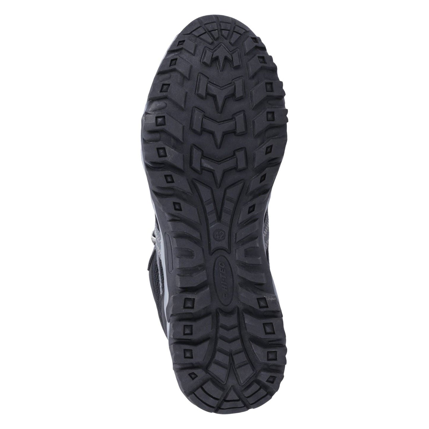 Hi-Tec Jaguar Mid Polyester Men's Graphite/Black/Citron Hiking Boots