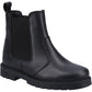 Hush Puppies Laura Leather Youth Black Boots