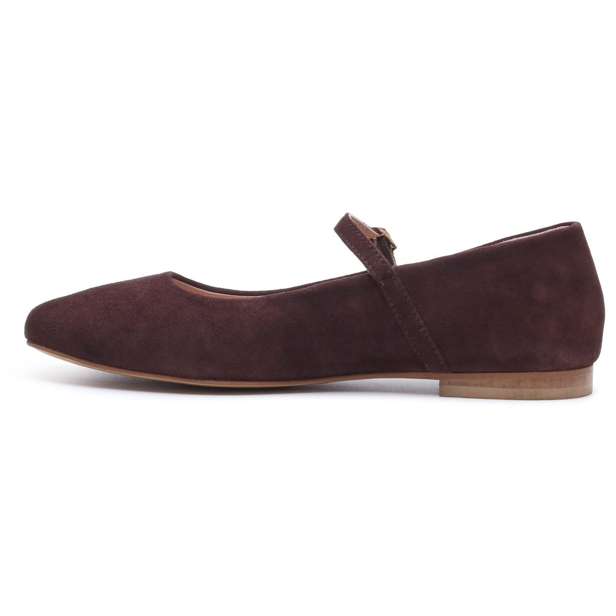Hush Puppies Pasha Suede Women's Chocolate Flats