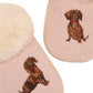 Joules Slippet Luxe Dog Women's Pink Slippers