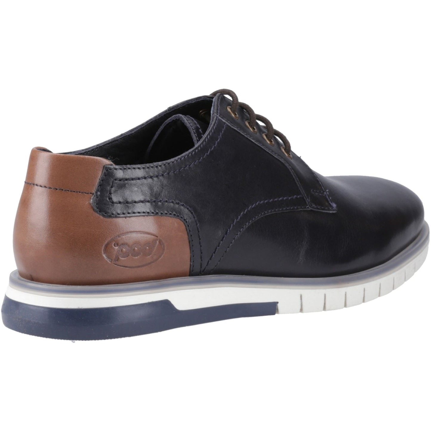 Pod Men's Cillian Oiled Shoes in Navy