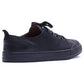 Base London Volt Leather Men's Black Lace-Up Shoes
