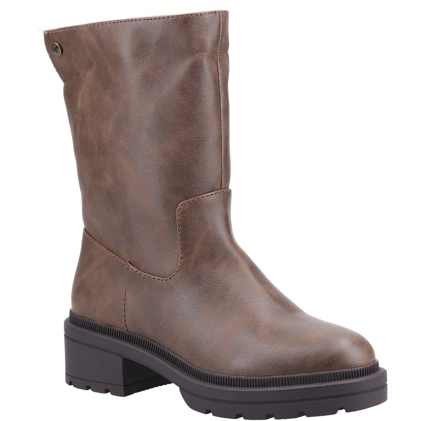 Rocket Dog Women's Idea Mid Boot in Brown