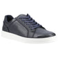 Hush Puppies Madden Leather Men's Navy Trainers