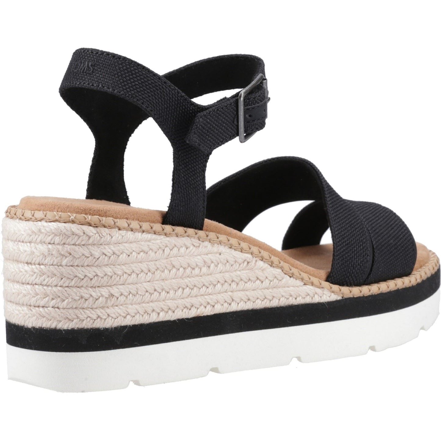 TOMS Women's Darya Sandal in Black