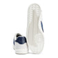 Fred Perry B4 Textured Leather/Suede Men's Porcelain/Blue Trainers