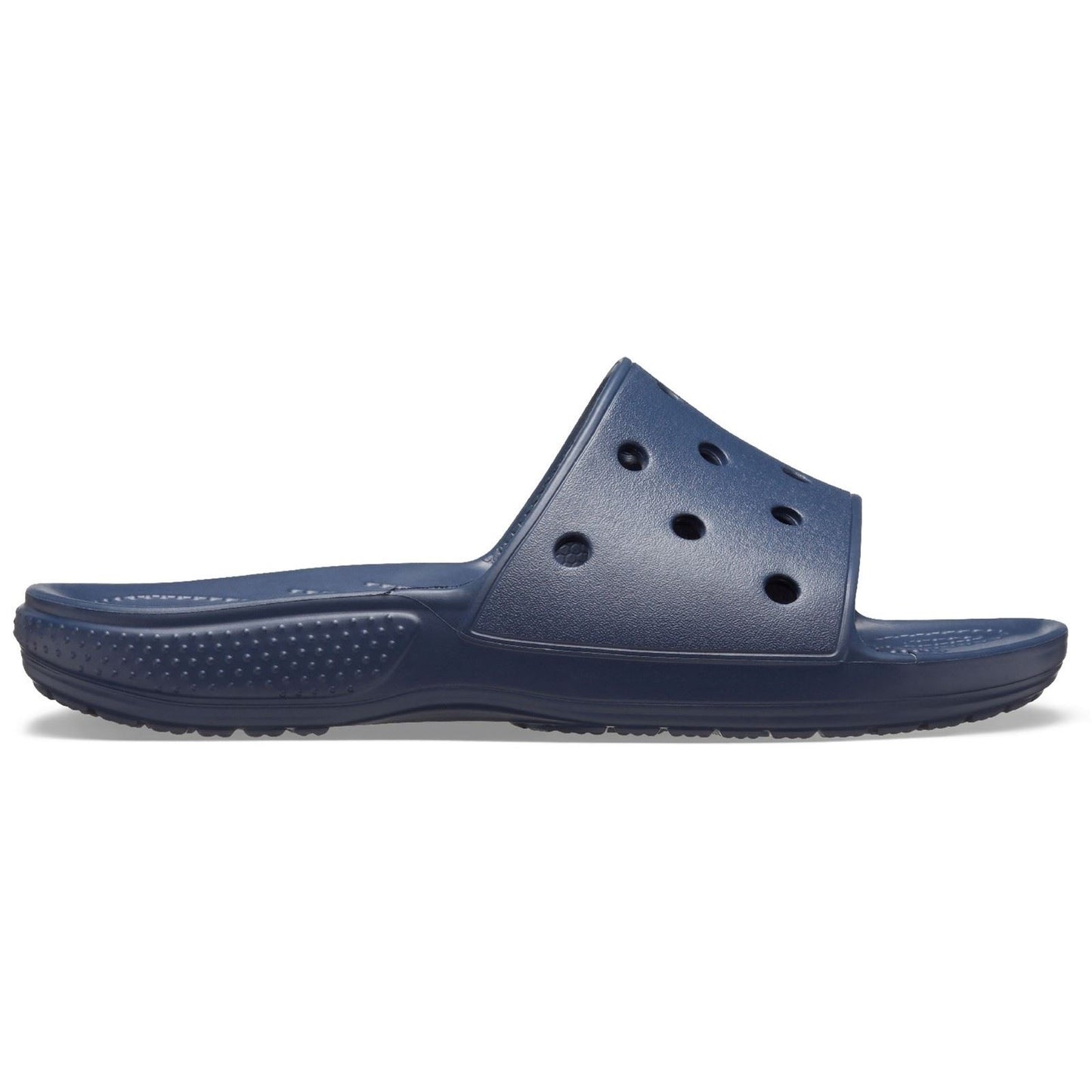 Crocs Unisex Classic Crocs Slide in Navy