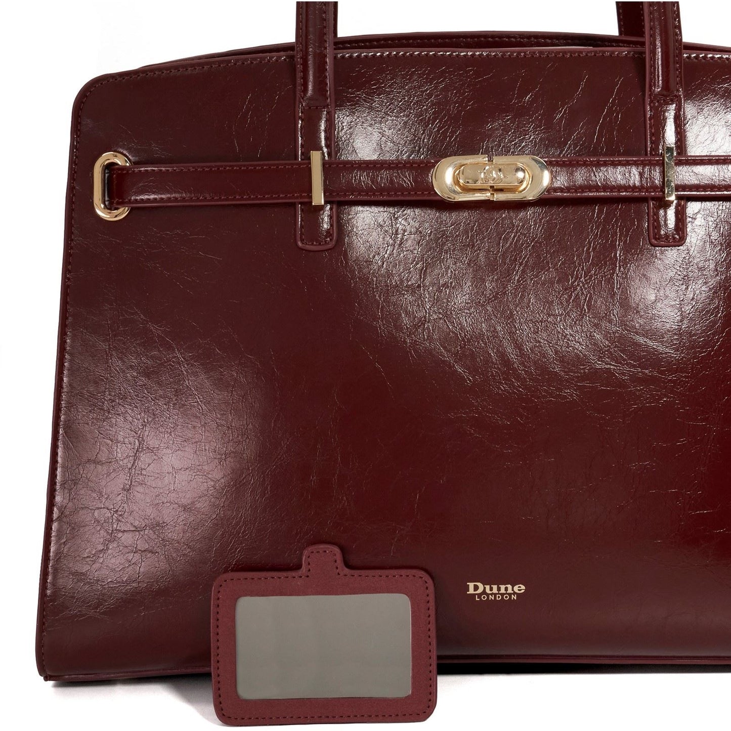 Dune Define Women's Red Top-Handle HandBag