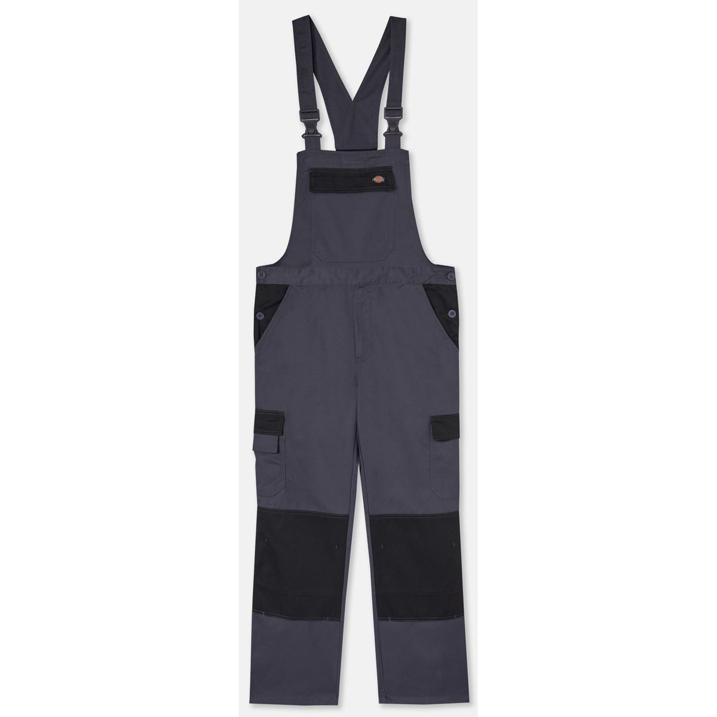 Dickies Men's Everyday Bib and Brace in Slate Grey/Black