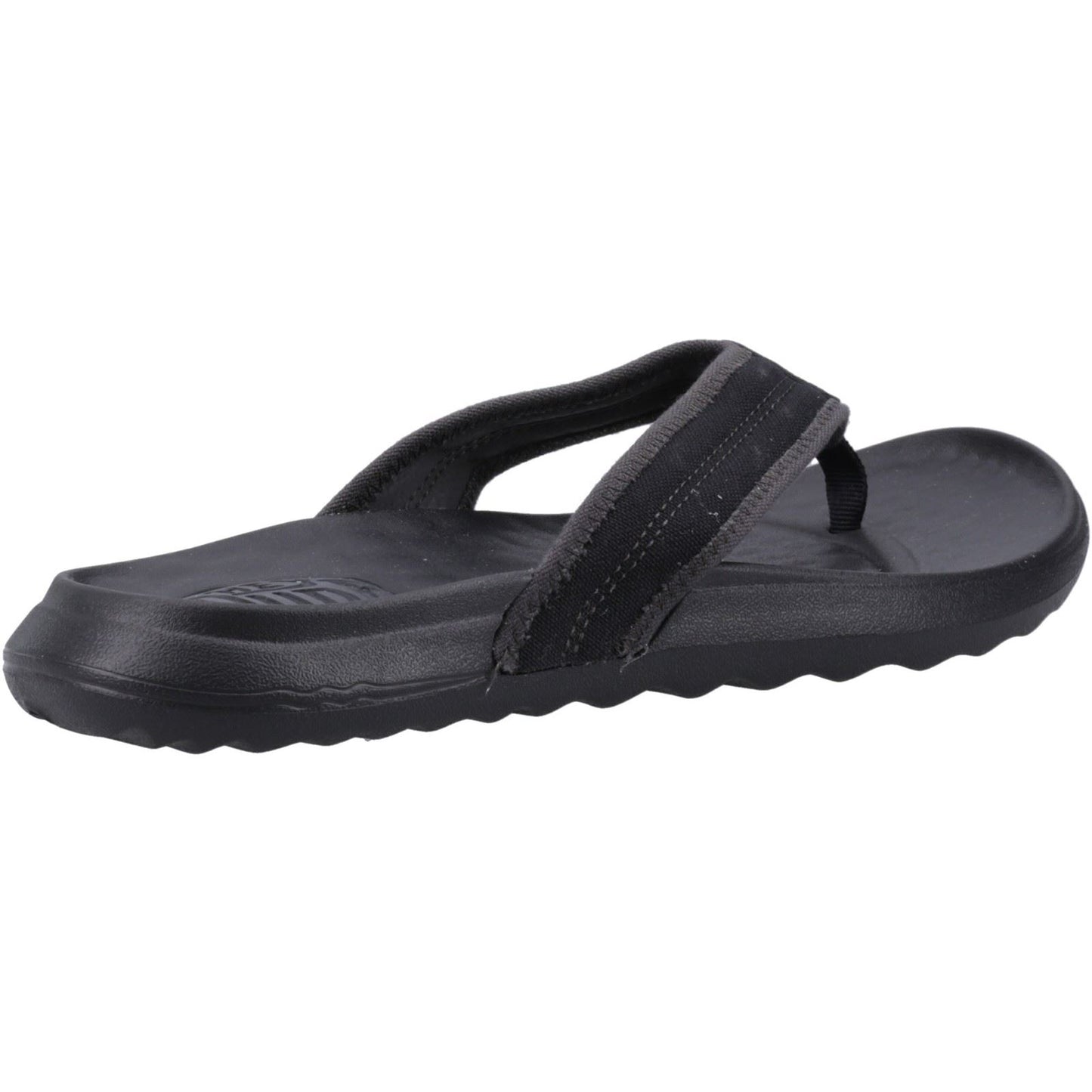 HEYDUDE Men's Myers Flip Sport Mode Sandal in Black/Black