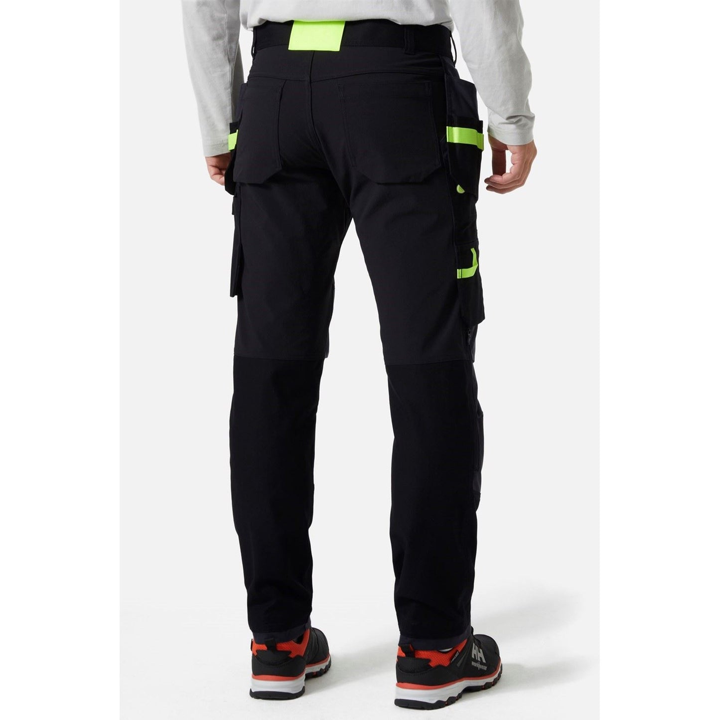 Helly Hansen Workwear Men's Oxford 4X Construction Trouser in Black/Ebony