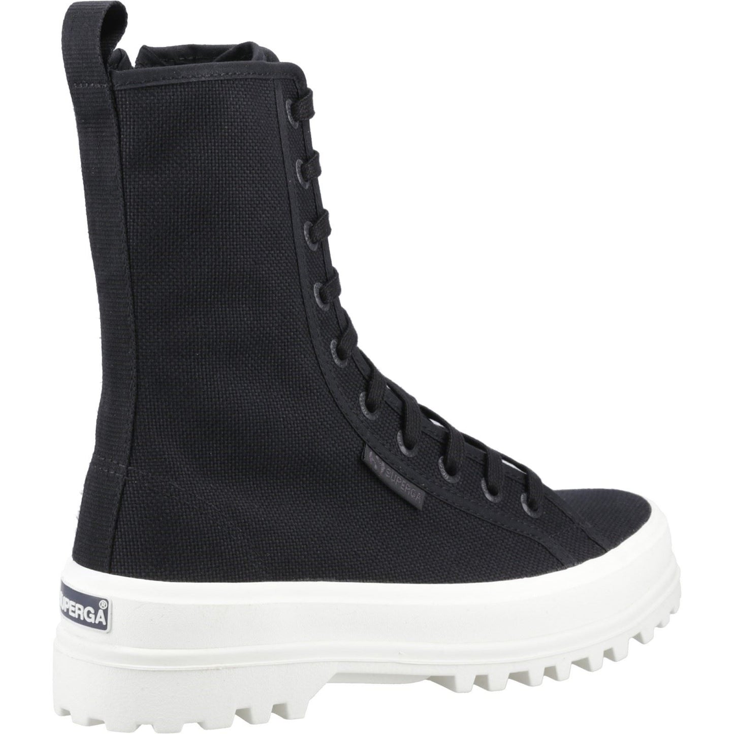 Superga Women's 2641 Alpina High Trainers in Black