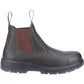 Hard Yakka Men's Outback Safety Dealer Boot in Brown