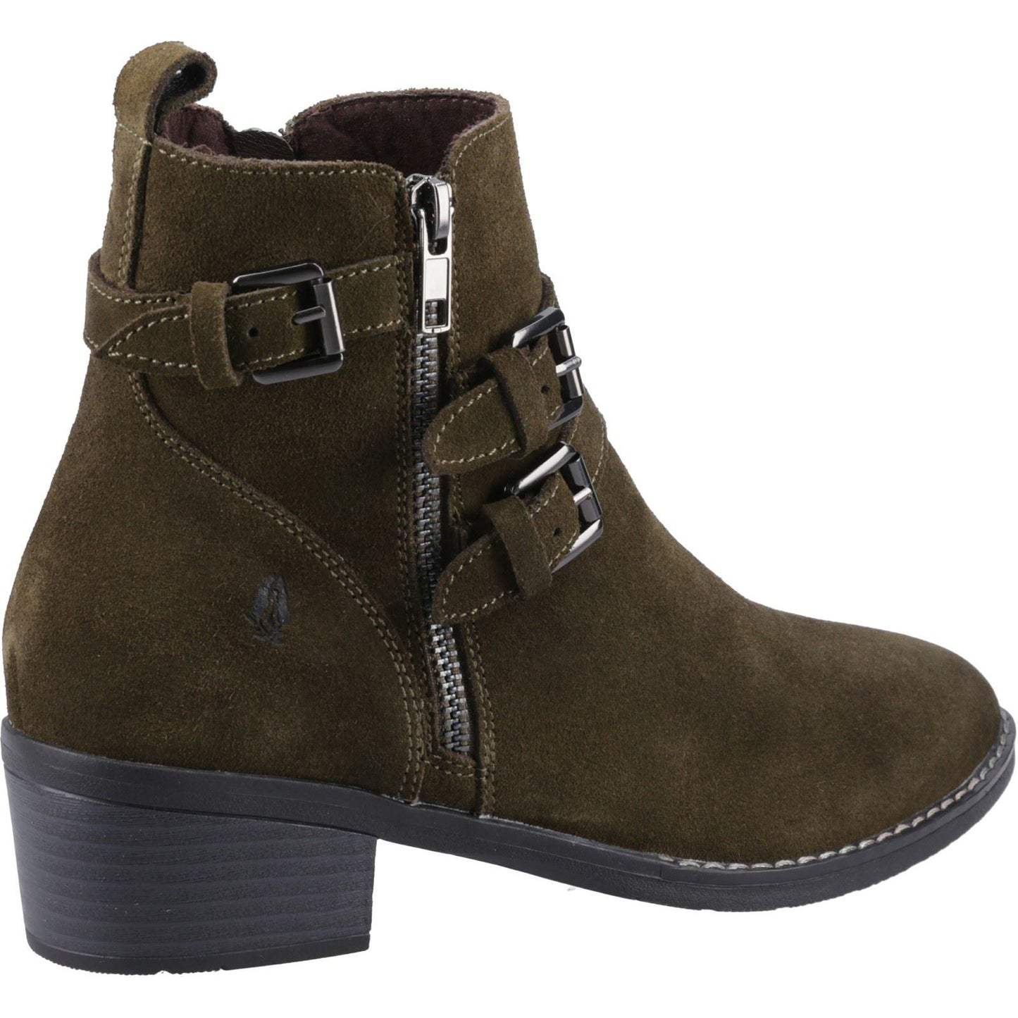 Hush Puppies Women's Jenna Ankle Boot in Khaki