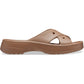 Crocs Classic Cross Strap Thermoplastic Women's Milk Chocolate Sandals