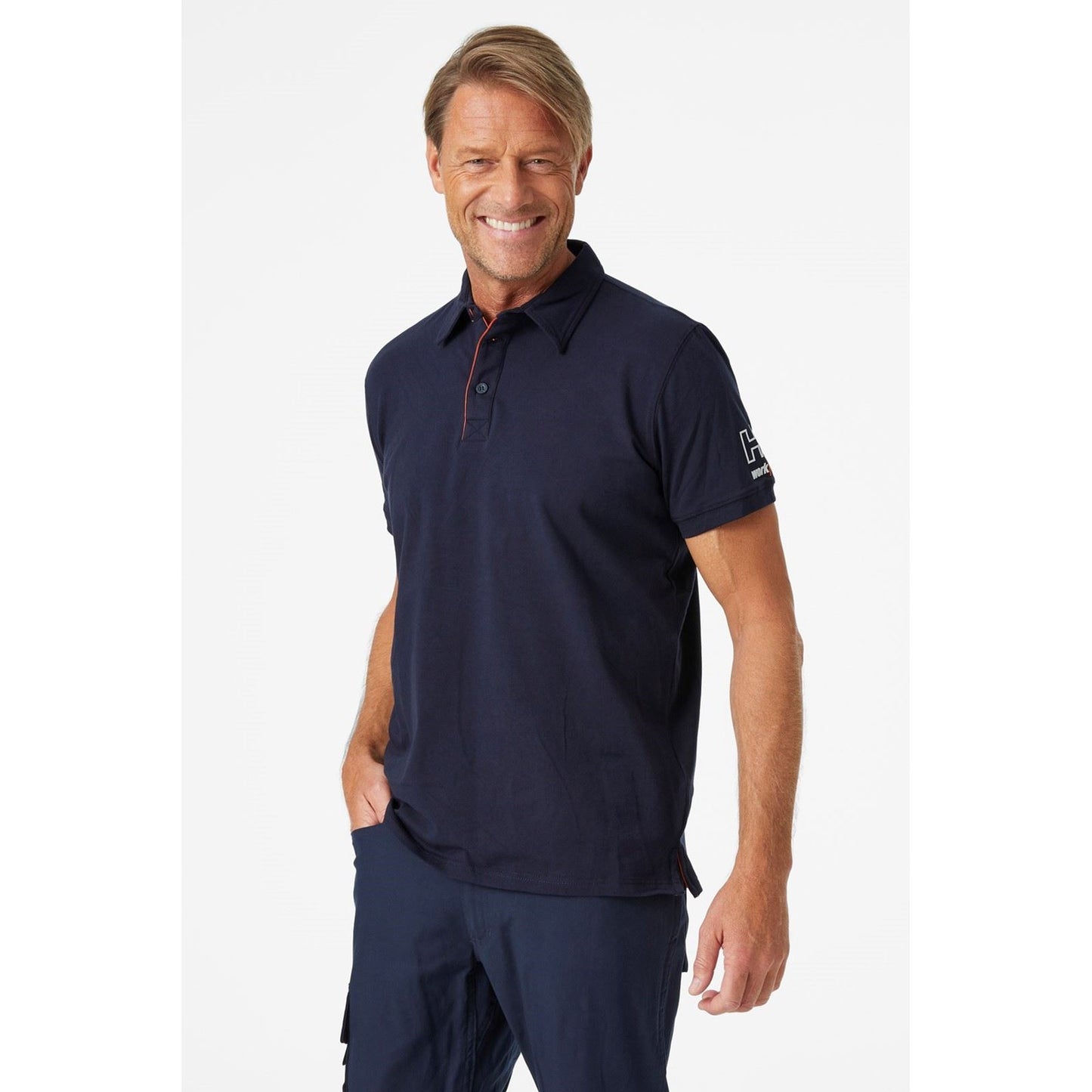 Helly Hansen Workwear Men's Kensington Polo in Navy