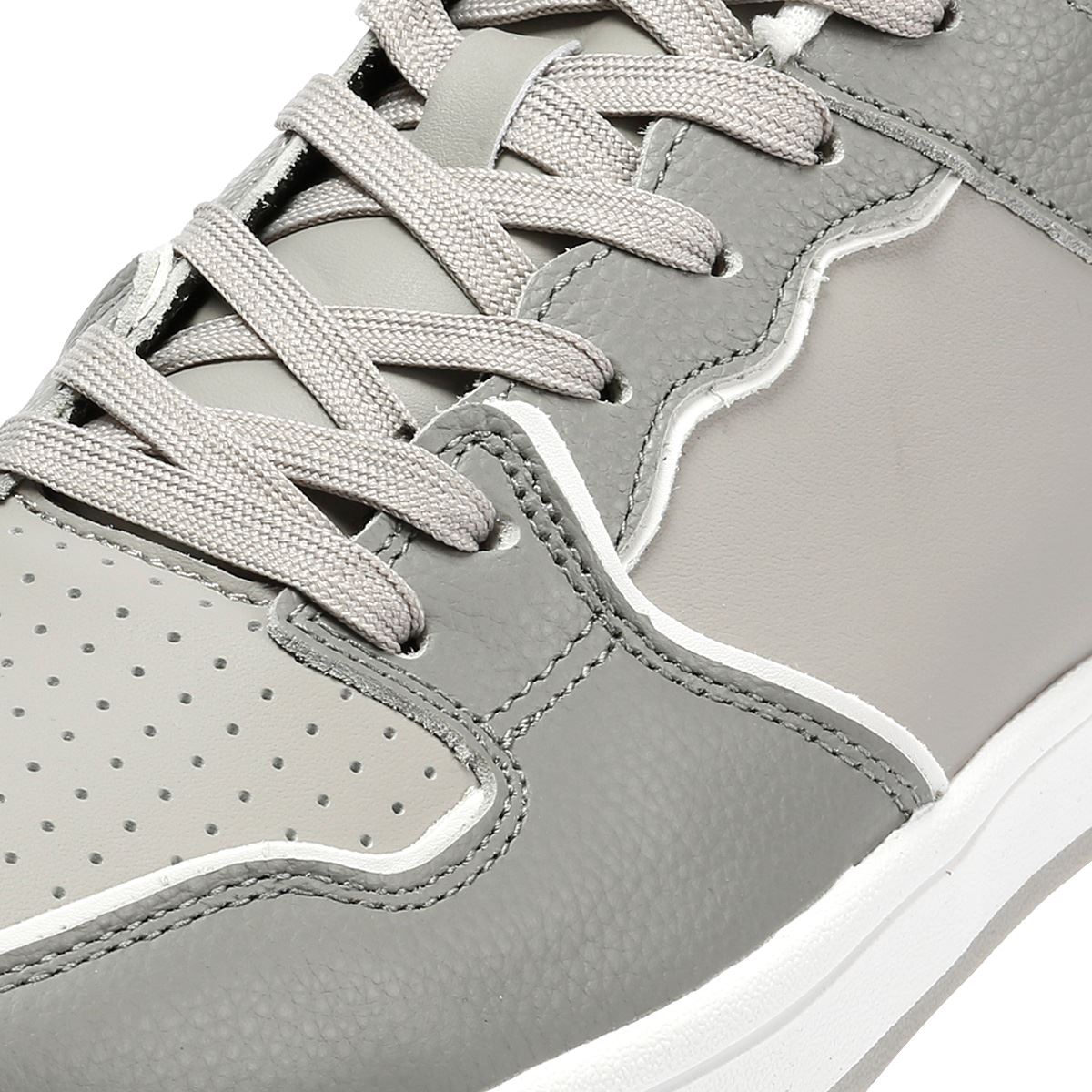 Ben Sherman Club Leather Men's Grey Trainers