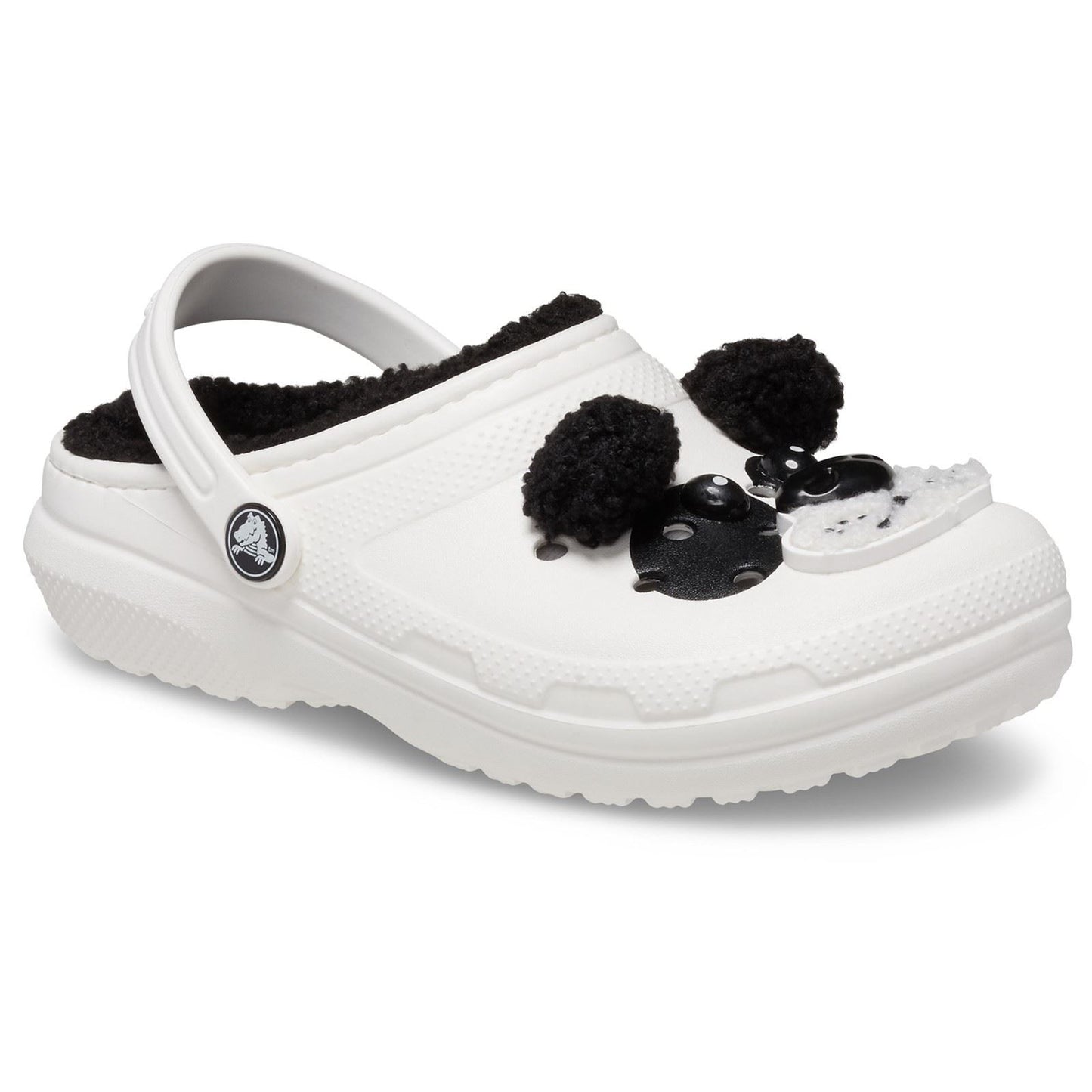 Crocs Classic Lined Fun Lab Thermoplastic Panda Clogs