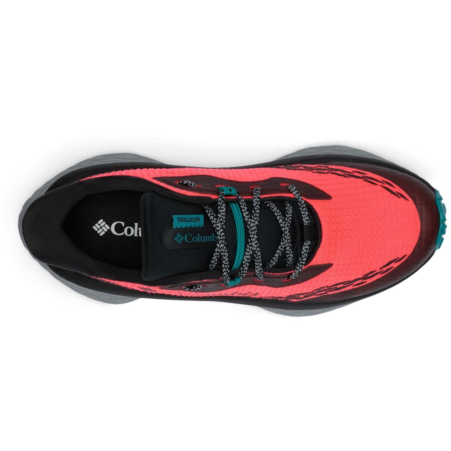 Columbia Konos Trillium Polyester Women's Neon Sunrise/Teal Chloride Shoes