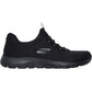 Skechers Summits Summer Blush Textile Women's Black Trainers