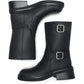 ONLY BUTTER-2 Polyurethane Women's Black Heeled Mid Calf Boots