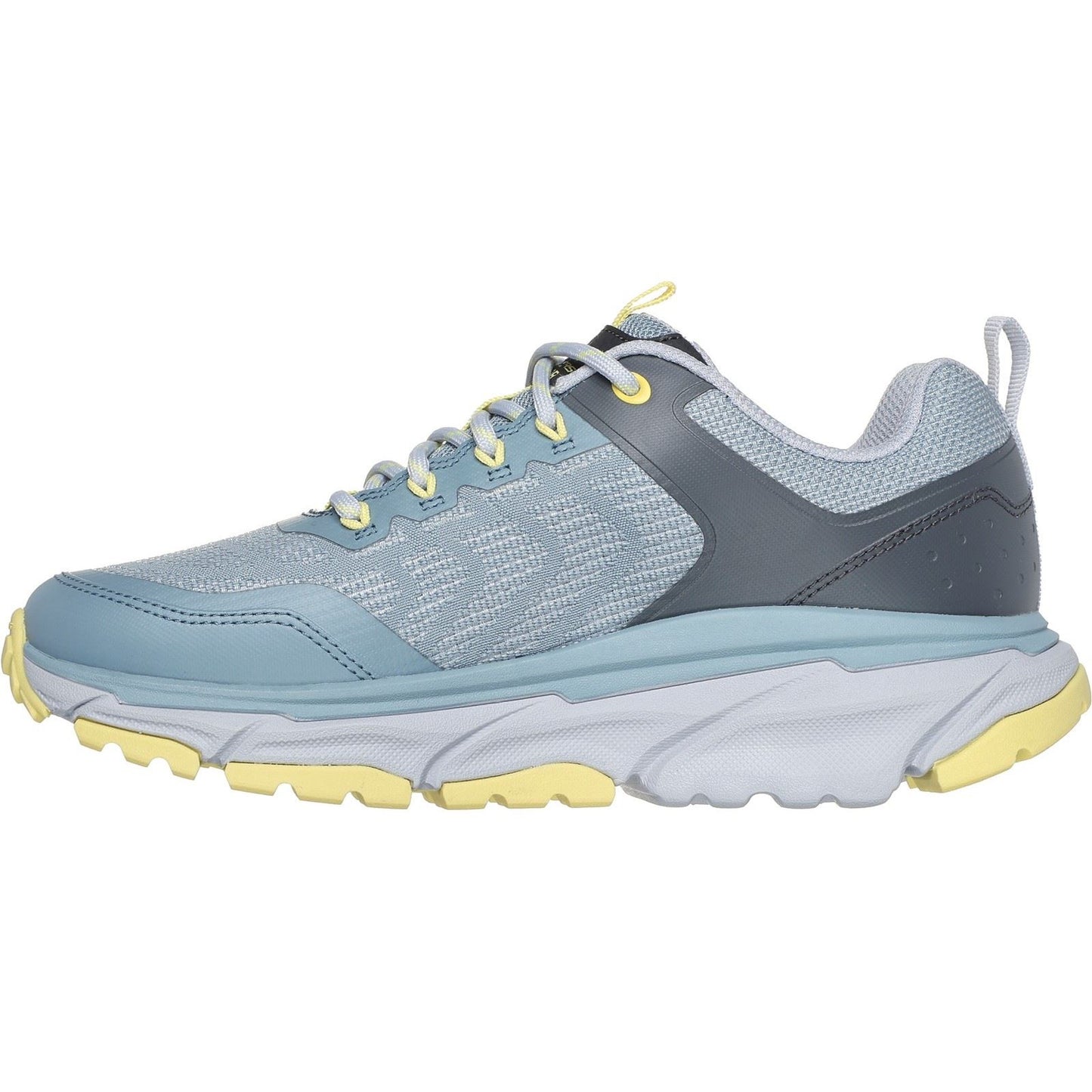 Skechers Women's D'Lux Journey Marigold Trail Shoe in Blue/Yellow
