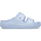 Crocs Women's Classic Cozzzy Sandal in Blue Calcite