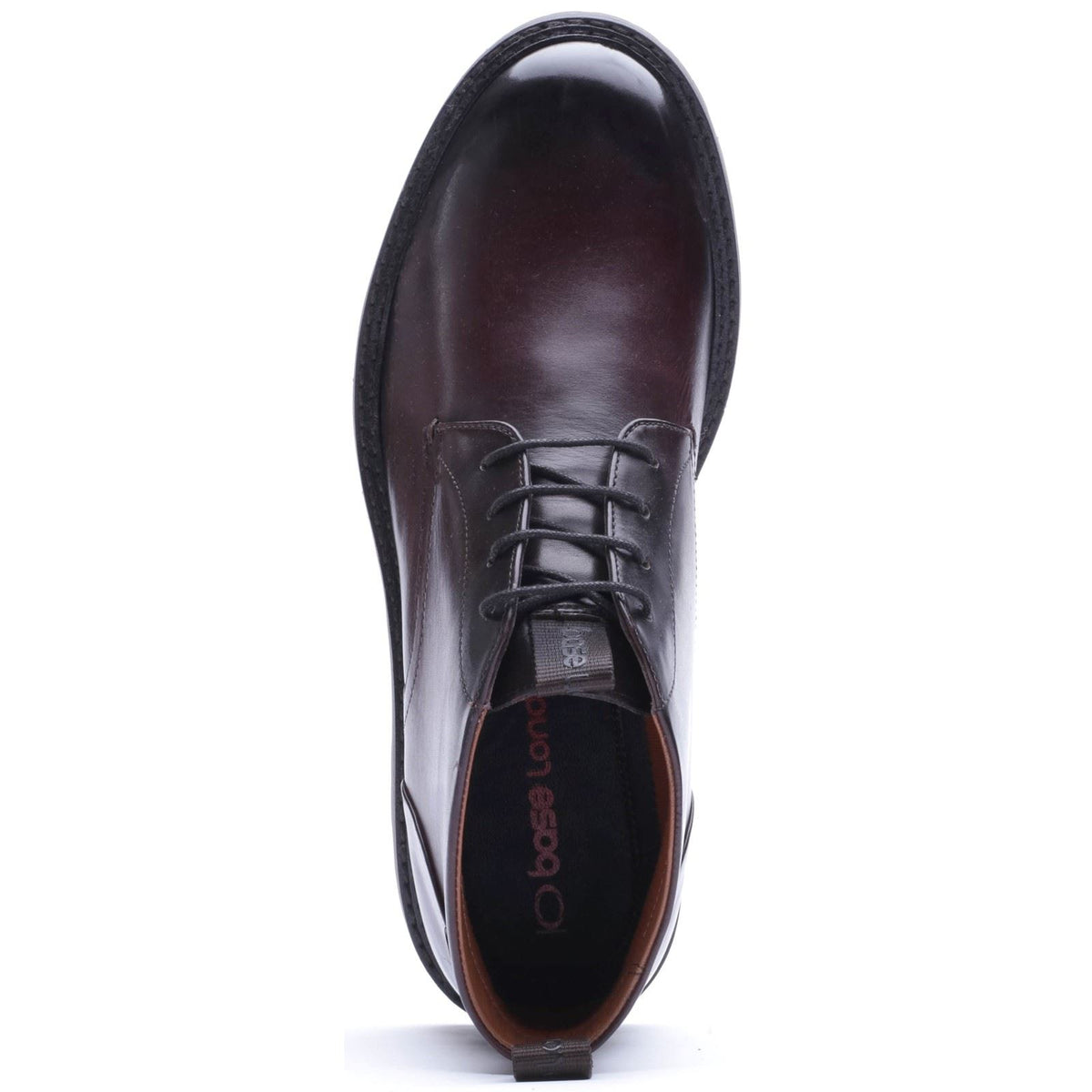 Base London Havoc Leather Men's WASHED BROWN Ankle Boots