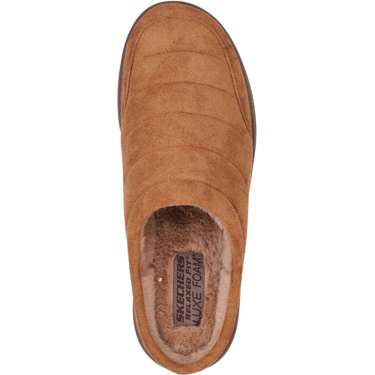 Skechers Relaxed Fit: Murette - Garvanza Microfiber Men's Tan Mules