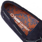 Base London Brooks Leather Men's Navy Standard Loafers