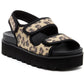 Rocket Dog Women's Balmy Dexter Sandal in Tan/Black