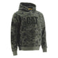 Caterpillar Men's Trademark Hooded Sweatshirt in Night Camo
