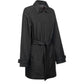 Geox Women's W SOLEIL TRENCH in Black