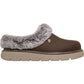 Skechers Keepsakes Lite Cozy Blend Textile Women's Chocolate Slippers