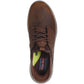Skechers Slade Zachary Textile Men's Dark Brown Wide Fit Lace-Up Shoes
