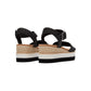 TOMS Women's Diana Wedge in Black