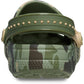 Crocs Classic Strap-Back Camo EVA Boy's Cargo/Multi (Backstrap GLOW) Casual Shoes - Clogs