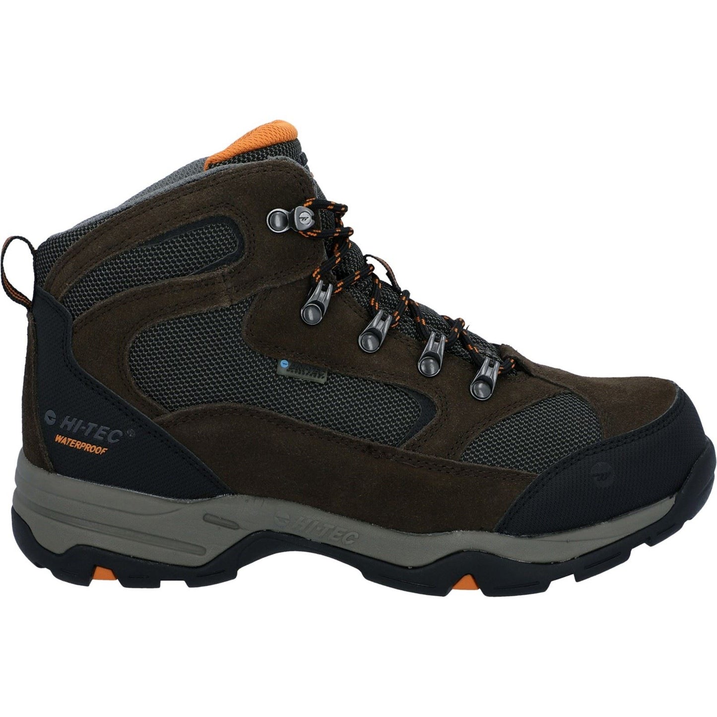 Hi-Tec Storm Wide Suede Men's Dark Chocolate/Dark Taupe Hiking Boots