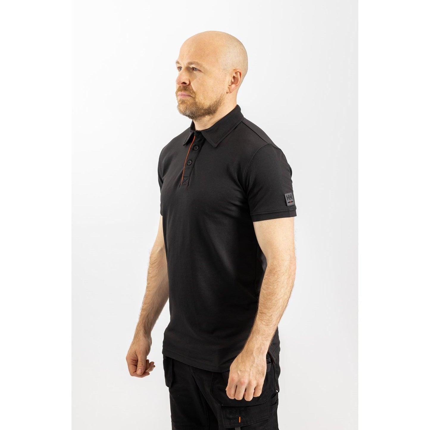 Helly Hansen Workwear Men's Kensington Tech Polo in Black