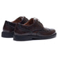 Hush Puppies Verity Hi-Shine Leather Women's Chocolate Brogues Shoes