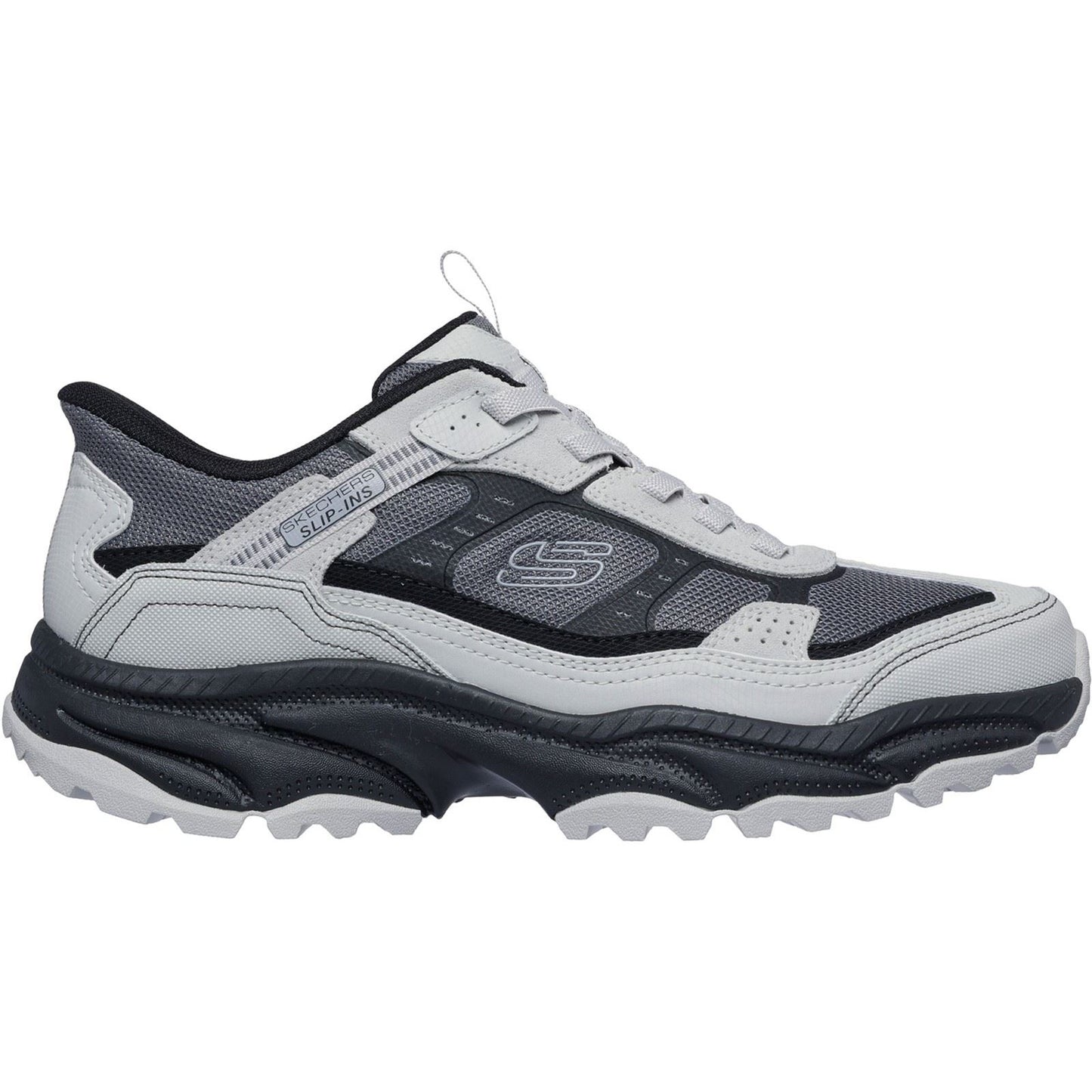 Skechers Men's Vigor AT Hiking Shoes in Grey/Black