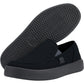 HEYDUDE Men's Sunapee Canvas Shoe in Black/Charcoal