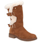 Hush Puppies Women's Megan Wide Boot in Tan