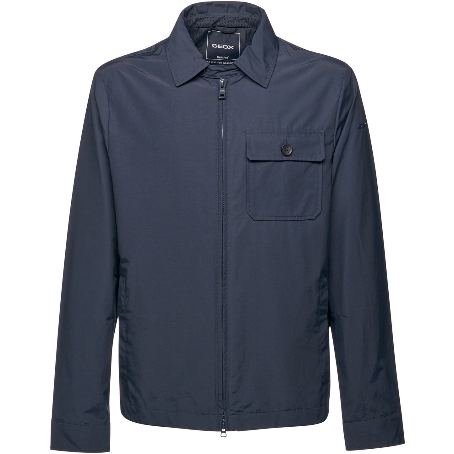 Geox Men's M VINCIT SHORT JACKET in Sky Captain