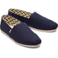 TOMS Alpargata Cotton Men's Navy Shoes