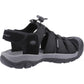 Hush Puppies Peru Polyurethane/Webbing Men's Black Sandals