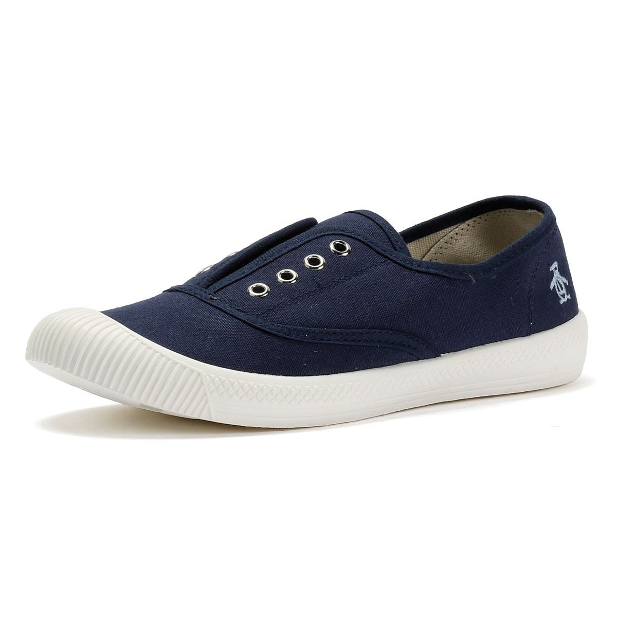Penguin Anita Canvas Women's Navy Pumps