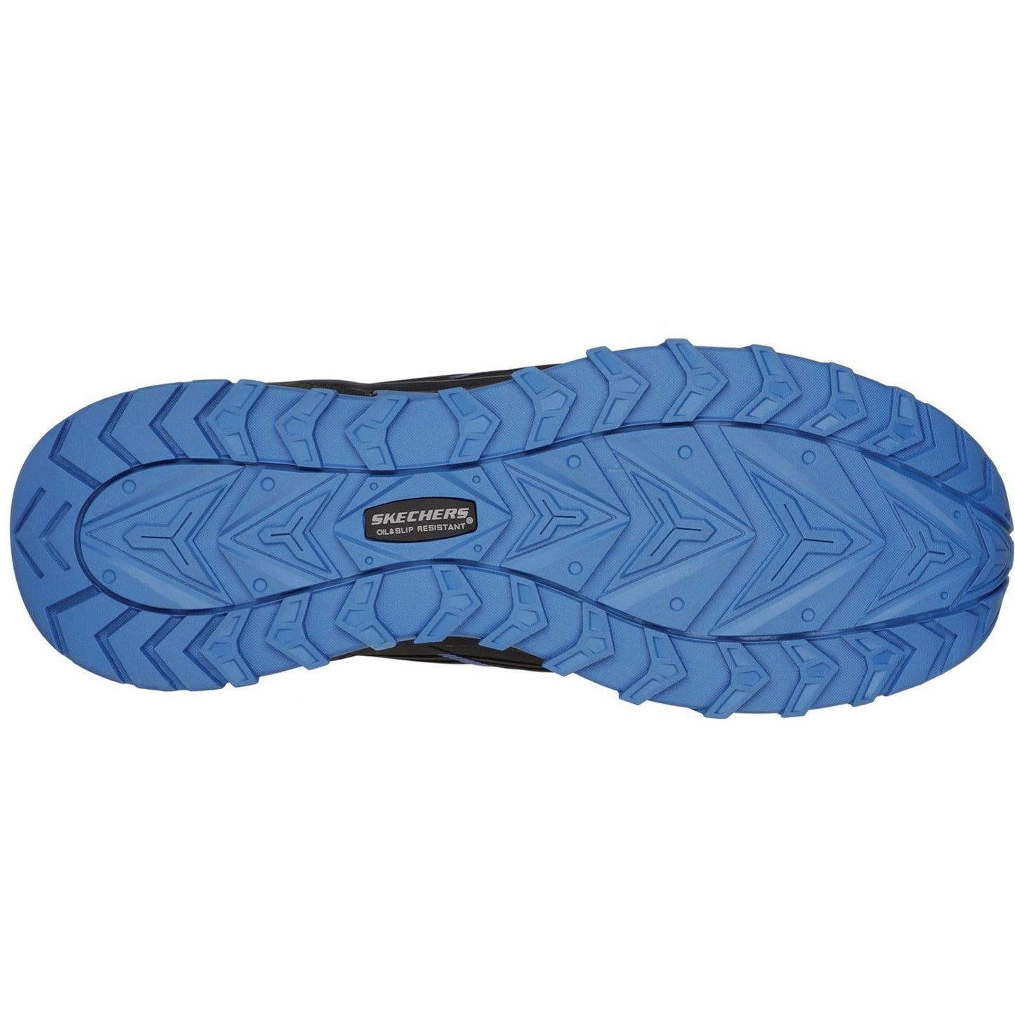 Skechers Workwear Puxal Textile Men's Black/Blue Safety Trainers